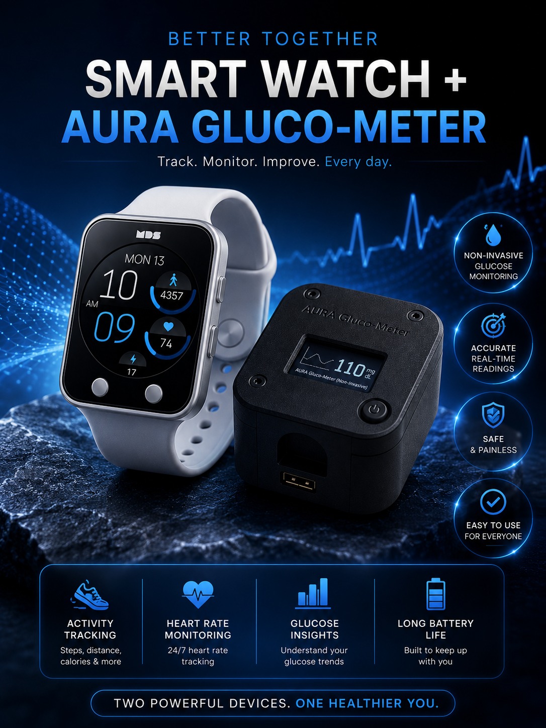 Smart Health Kit AURA Health Monitor